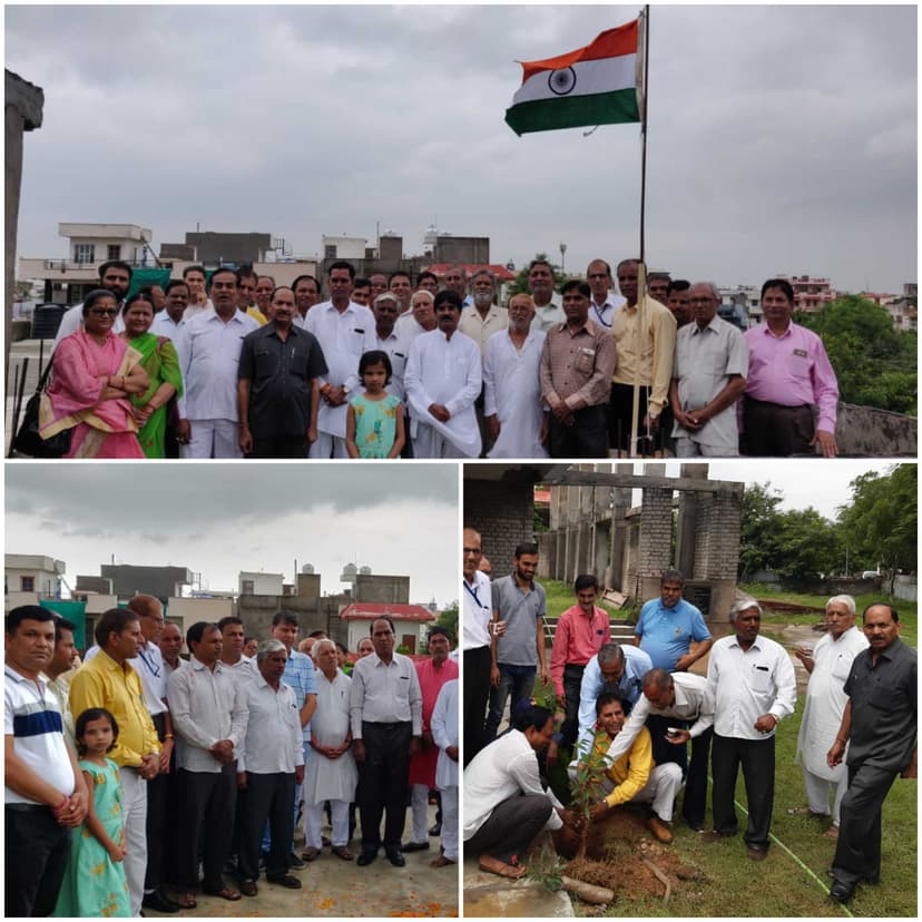 Jaipur प्रान्तीय वैष्णव ब्राह्मण समाज पर 73 वा स्वतंत्रता दिवस धूमधाम से मनाया